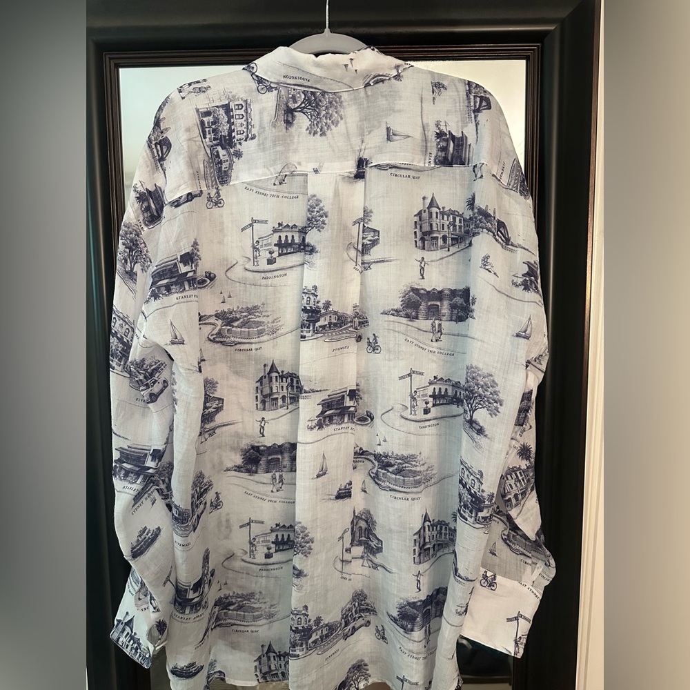 Zimmermann linen button down shirt - Picture 2 of 8